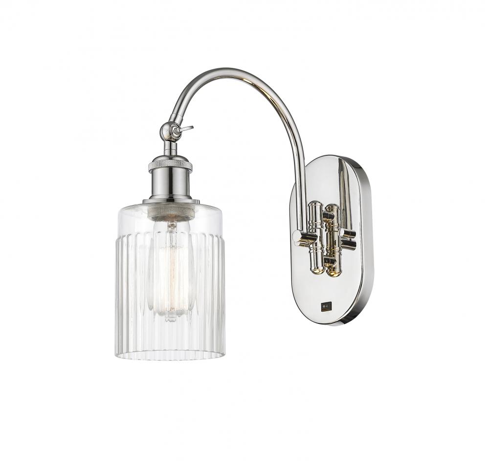 Hadley - 1 Light - 5 inch - Polished Nickel - Adjustable Swing Arm
