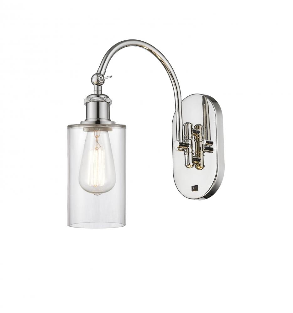 Clymer - 1 Light - 4 inch - Polished Nickel - Adjustable Swing Arm
