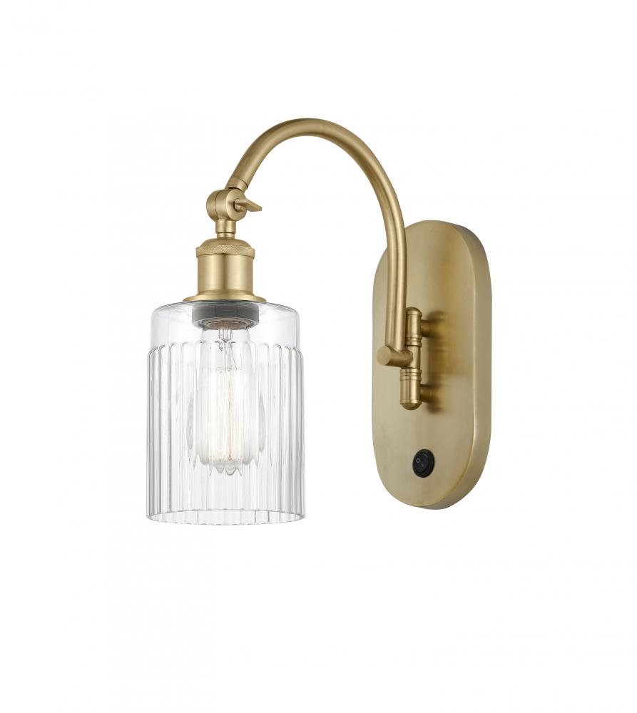 Hadley - 1 Light - 5 inch - Satin Gold - Adjustable Swing Arm