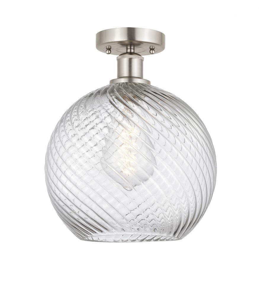 Athens Twisted Swirl Semi-Flush Mount