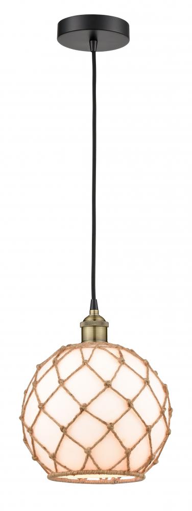 Edison - 1 Light - 10 inch - Black Antique Brass - Multi Pendant