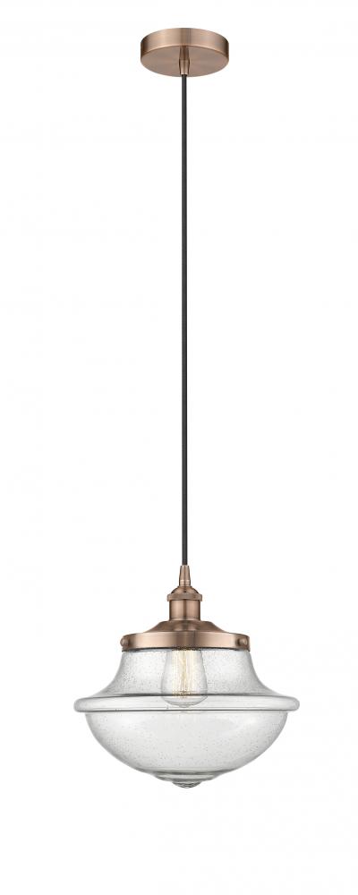 Oxford - 1 Light - 12 inch - Antique Copper - Multi Pendant