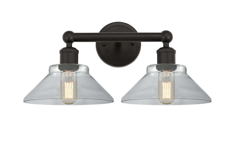 Orwell - 2 Light - 17 inch - Oil Rubbed Bronze - Bath Vanity Light