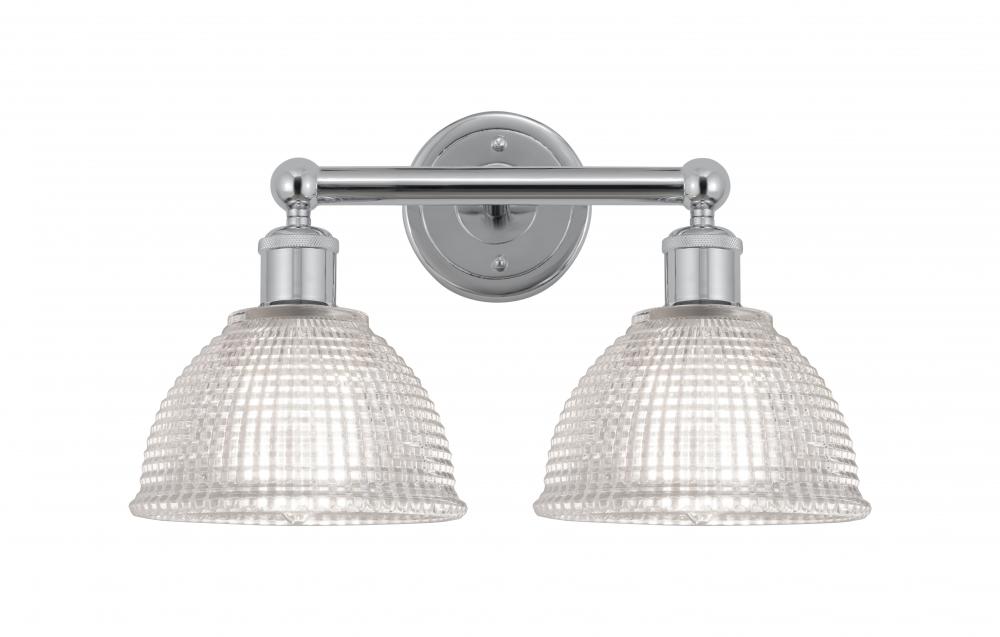 Arietta - 2 Light - 17 inch - Polished Chrome - Bath Vanity Light