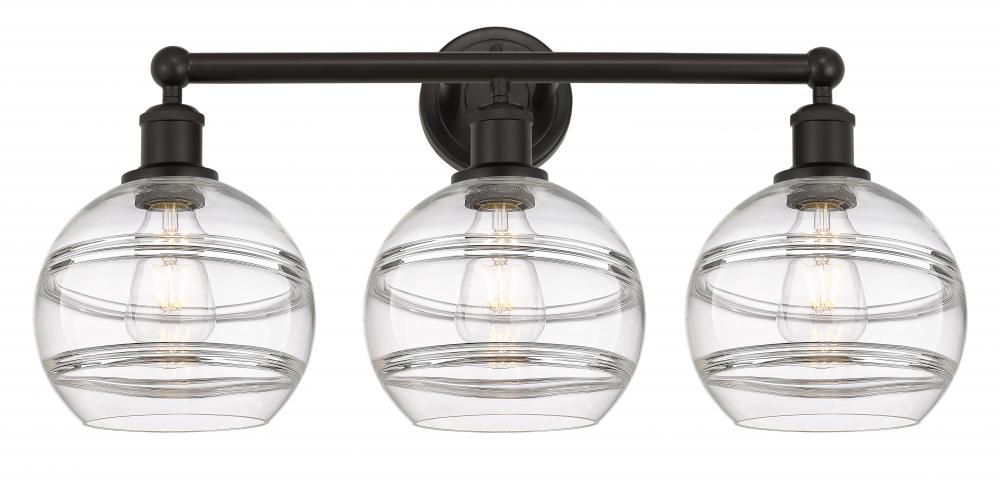 Rochester - 3 Light - 26 inch - Oil Rubbed Bronze - Bath Vanity Light