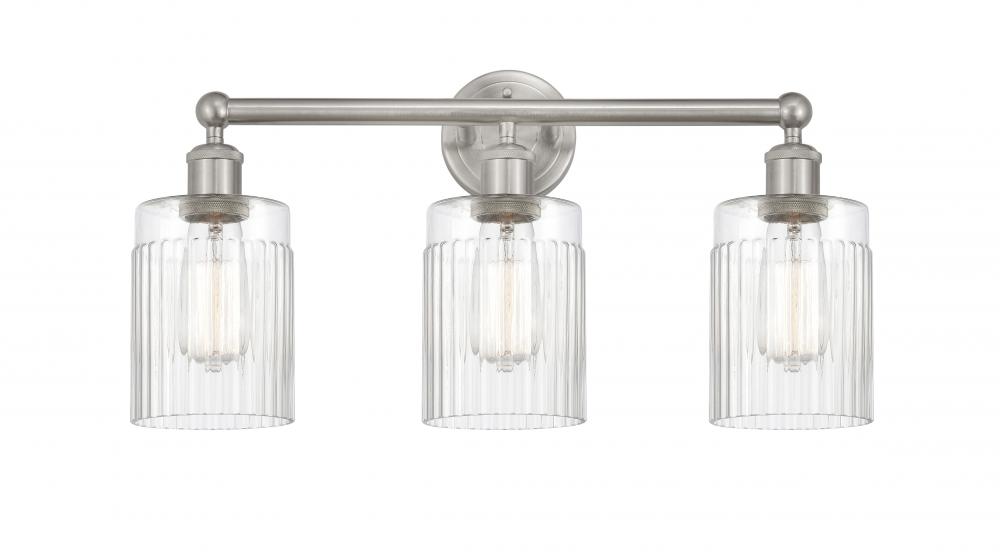 Hadley - 3 Light - 23 inch - Brushed Satin Nickel - Bath Vanity Light