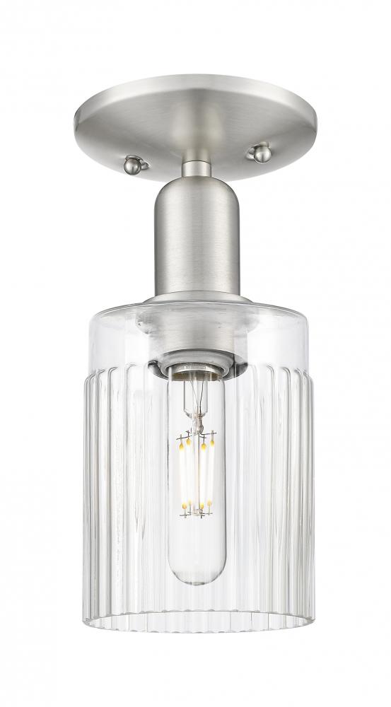 Hadley - 1 Light - 5 inch - Polished Chrome - Semi-Flush Mount