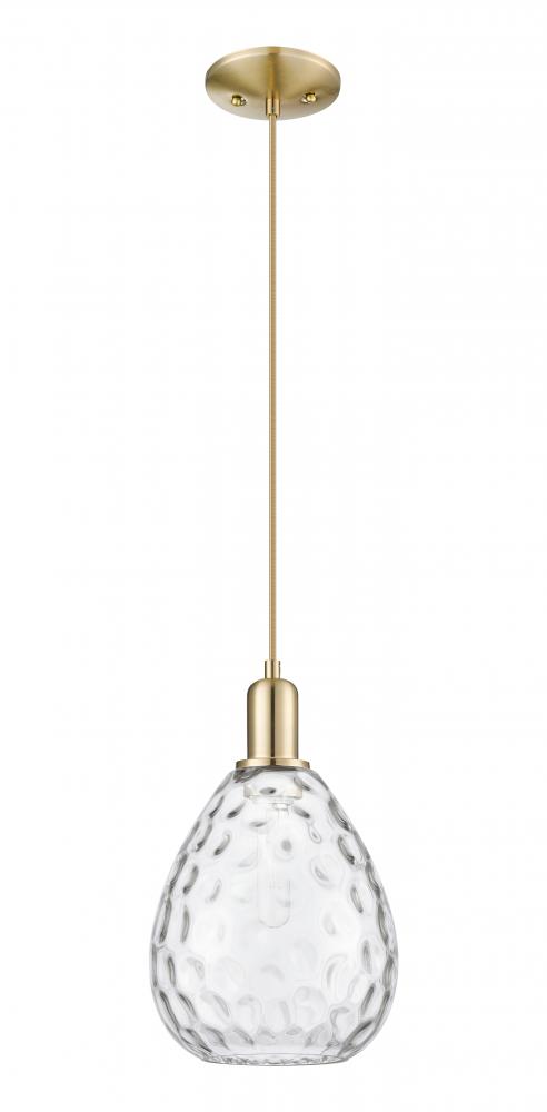 Waverly - 1 Light - 8 inch - Champagne Bronze - Cord hung - Mini Pendant