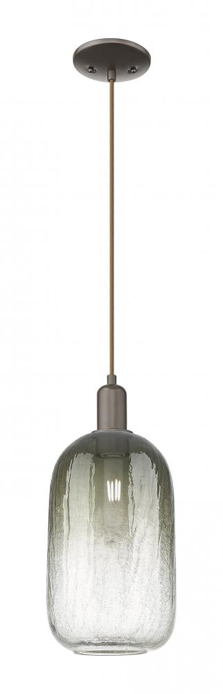 Brookhaven Cloche - 1 Light - 6 inch - Oil Rubbed Bronze - Cord hung - Mini Pendant