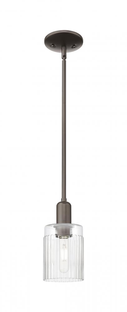 Hadley - 1 Light - 5 inch - Oil Rubbed Bronze - Stem hung - Mini Pendant