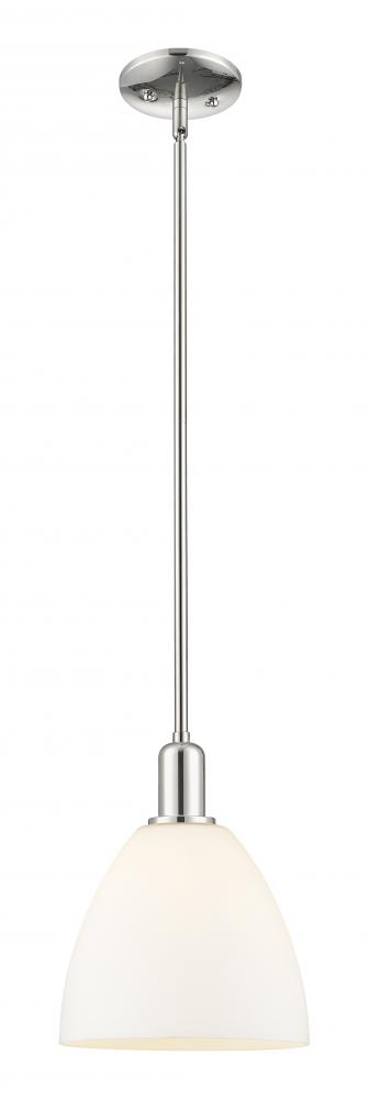 Bristol - 1 Light - 9 inch - Polished Nickel - Stem hung - Mini Pendant