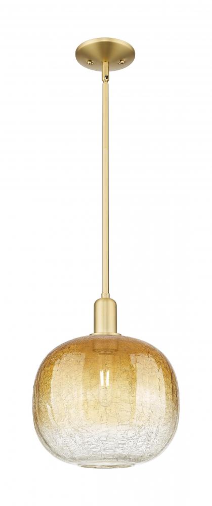 Brookhaven Sphere - 1 Light - 6 inch - Satin Gold - Mini Pendant
