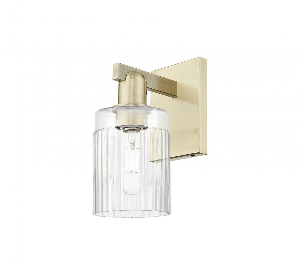 Hadley - 1 Light - 5 inch - Brushed Satin Nickel - Sconce