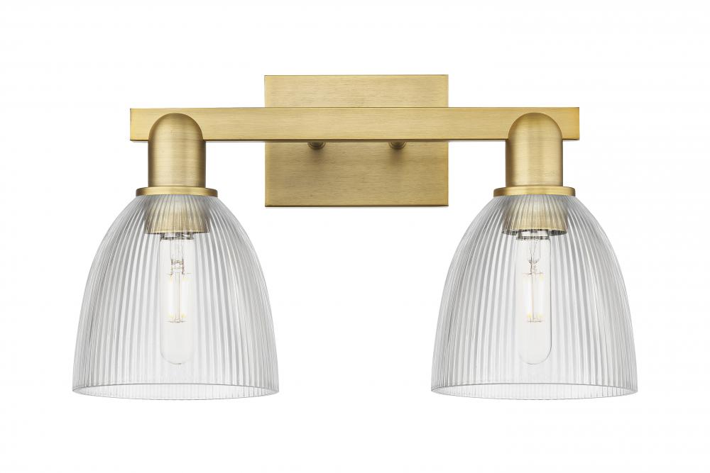 Castile - 2 Light - 17 inch - Oil Rubbed Bronze - Bath Vanity Light