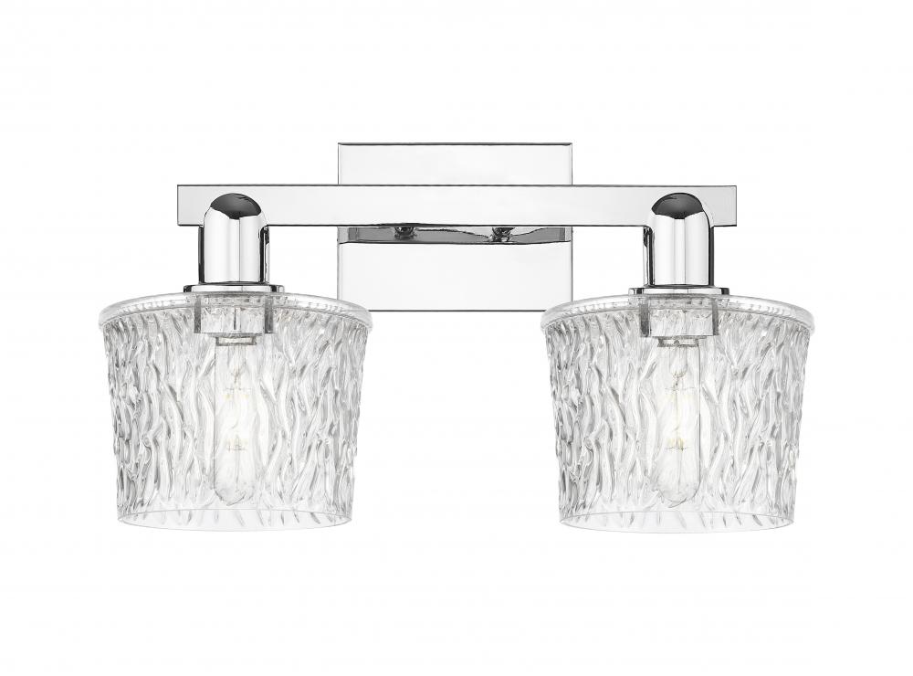Niagara - 2 Light - 18 inch - Polished Chrome - Bath Vanity Light