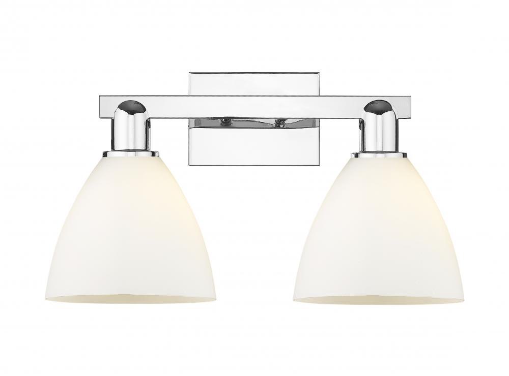 Bristol - 2 Light - 19 inch - Polished Chrome - Bath Vanity Light
