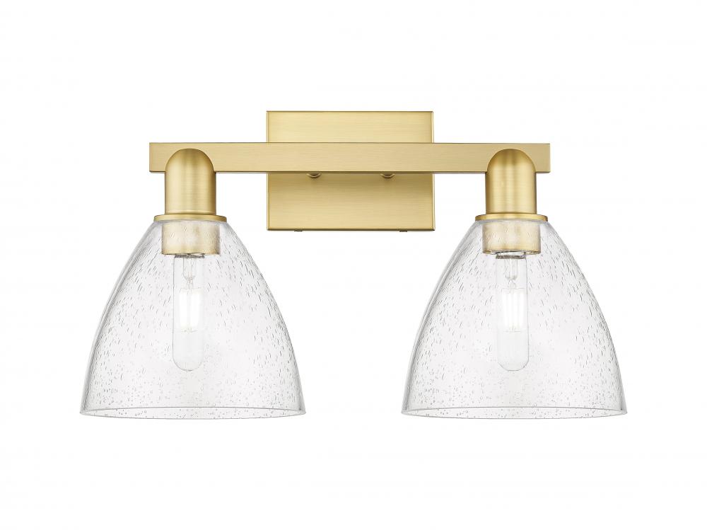 Bristol - 2 Light - 19 inch - Satin Gold - Bath Vanity Light