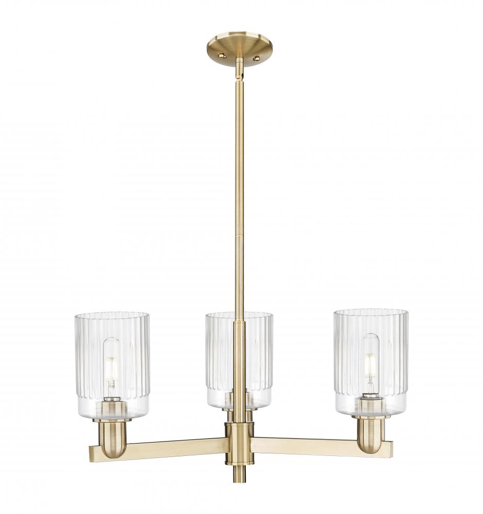 Hadley - 3 Light - 26 inch - Champagne Bronze - Stem hung - Pendant