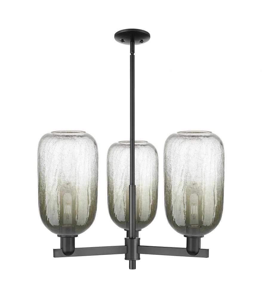 Brookhaven Cloche - 3 Light - 18 inch - Champagne Bronze - Flush Mount