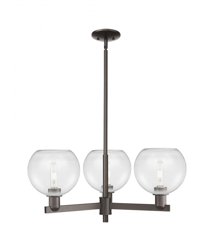 Athens - 3 Light - 30 inch - Oil Rubbed Bronze - Stem hung - Pendant