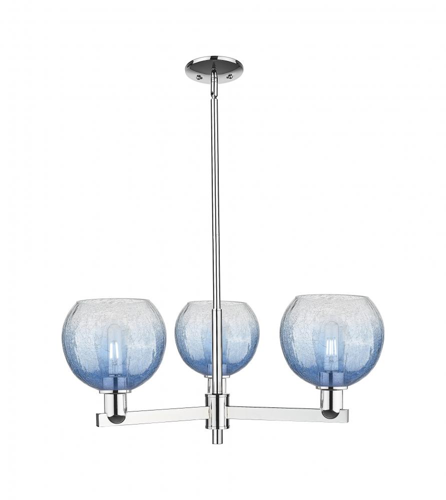 Brookhaven Globe - 3 Light - 18 inch - Polished Chrome - Pendant