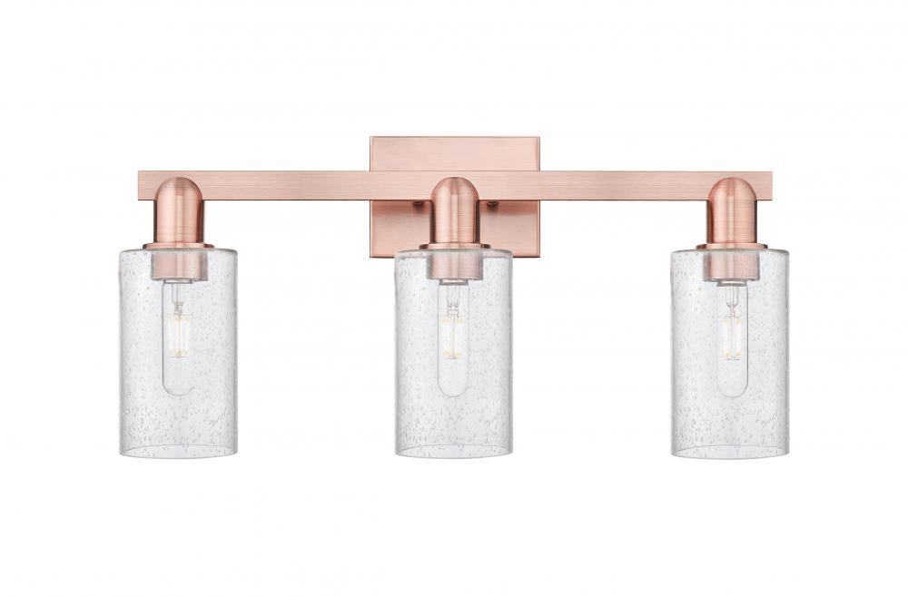 Clymer - 3 Light - 23 inch - Antique Copper - Bath Vanity Light