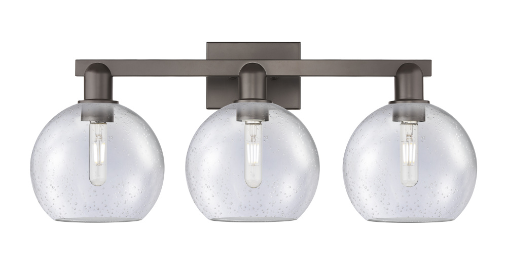 Athens - 3 Light - 27 inch - Oil Rubbed Bronze - Bath Vanity Light