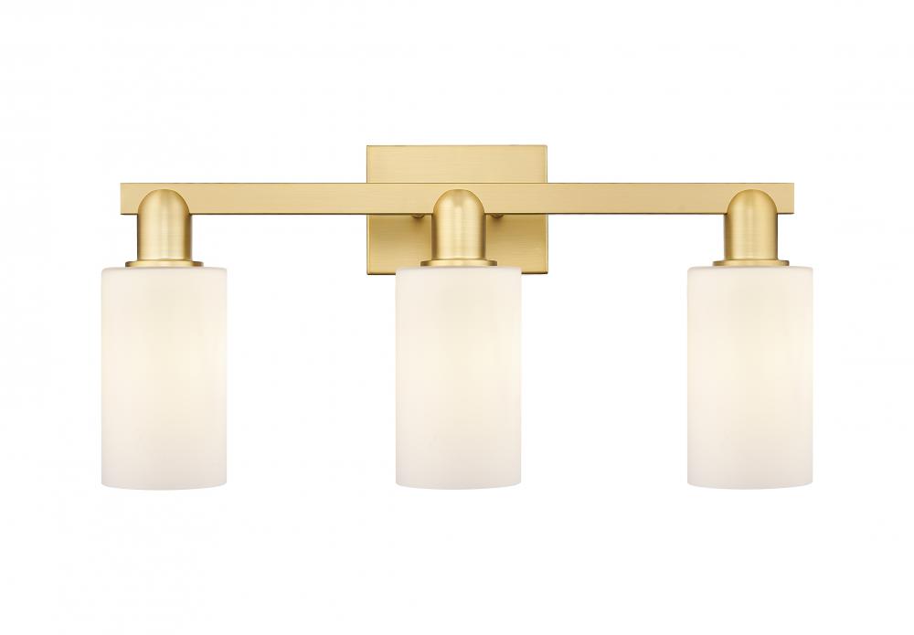 Clymer - 3 Light - 23 inch - Satin Gold - Bath Vanity Light
