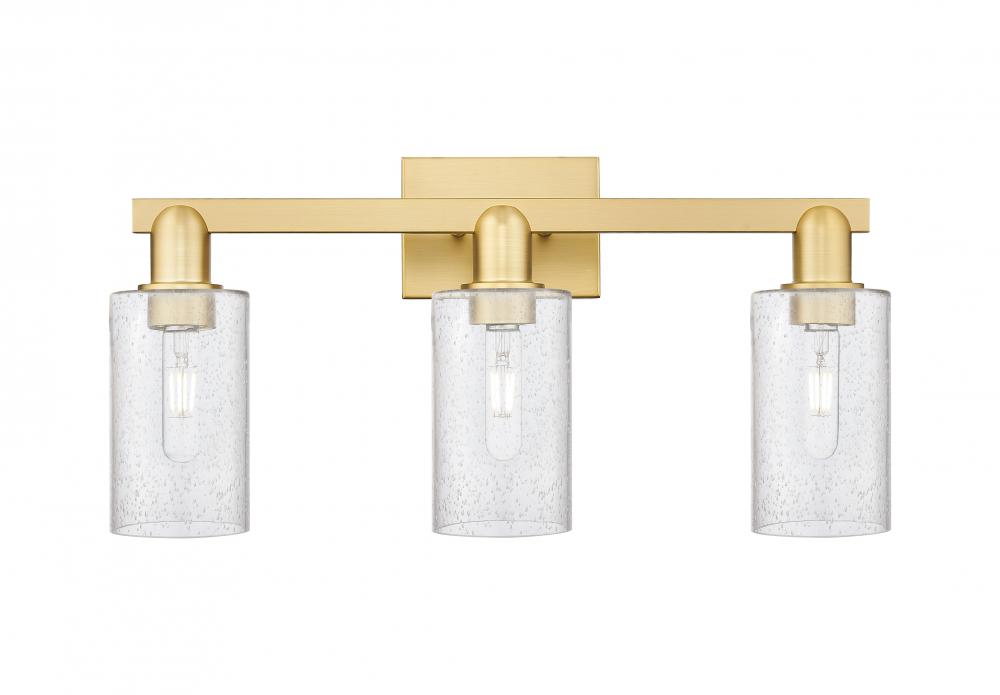 Clymer - 3 Light - 23 inch - Satin Gold - Bath Vanity Light