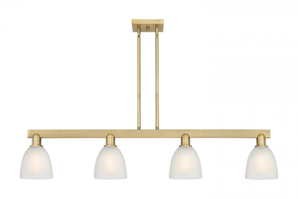 Castile - 4 Light - 49 inch - Brushed Brass - Stem hung - Island Light