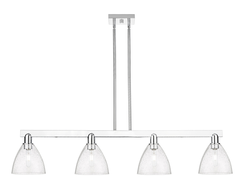 Bristol - 4 Light - 50 inch - Polished Chrome - Stem hung - Island Light