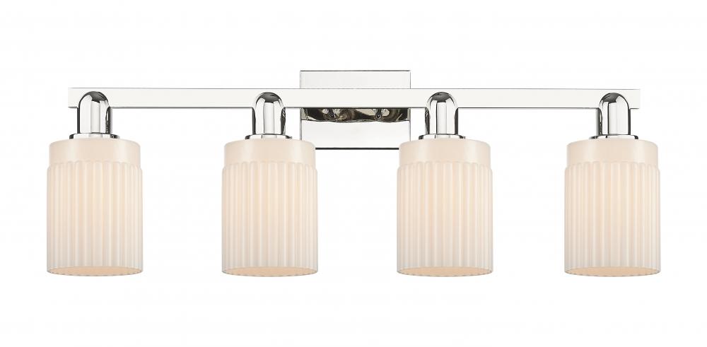 Hadley - 4 Light - 32 inch - Polished Nickel - Bath Vanity Light