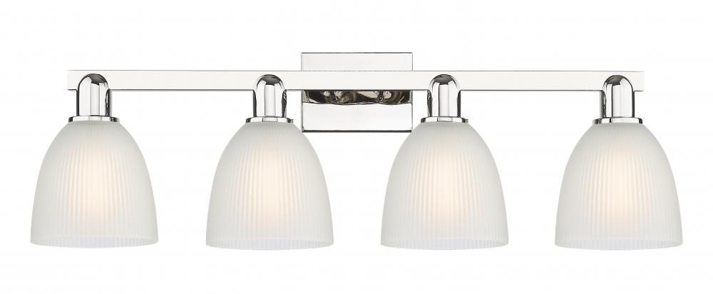 Castile - 4 Light - 33 inch - Antique Copper - Bath Vanity Light