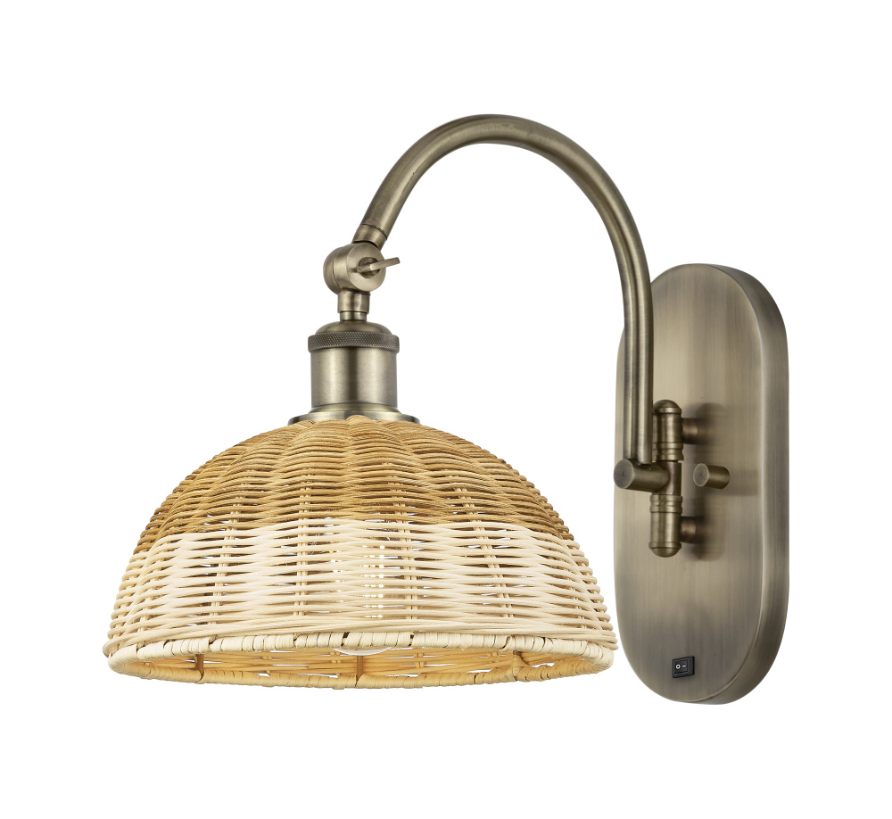 Bristol Natural II - 1 Light - 9 inch - Antique Brass - Sconce