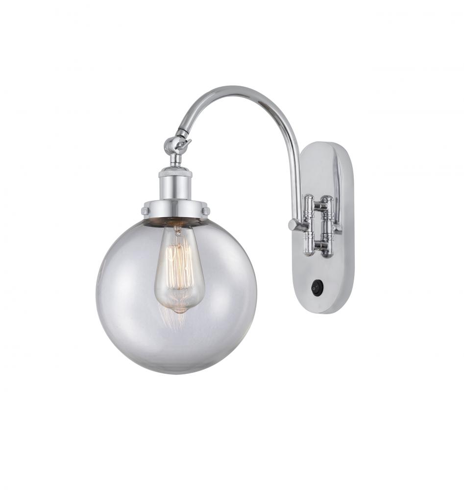 Beacon - 1 Light - 8 inch - Polished Chrome - Adjustable Swing Arm