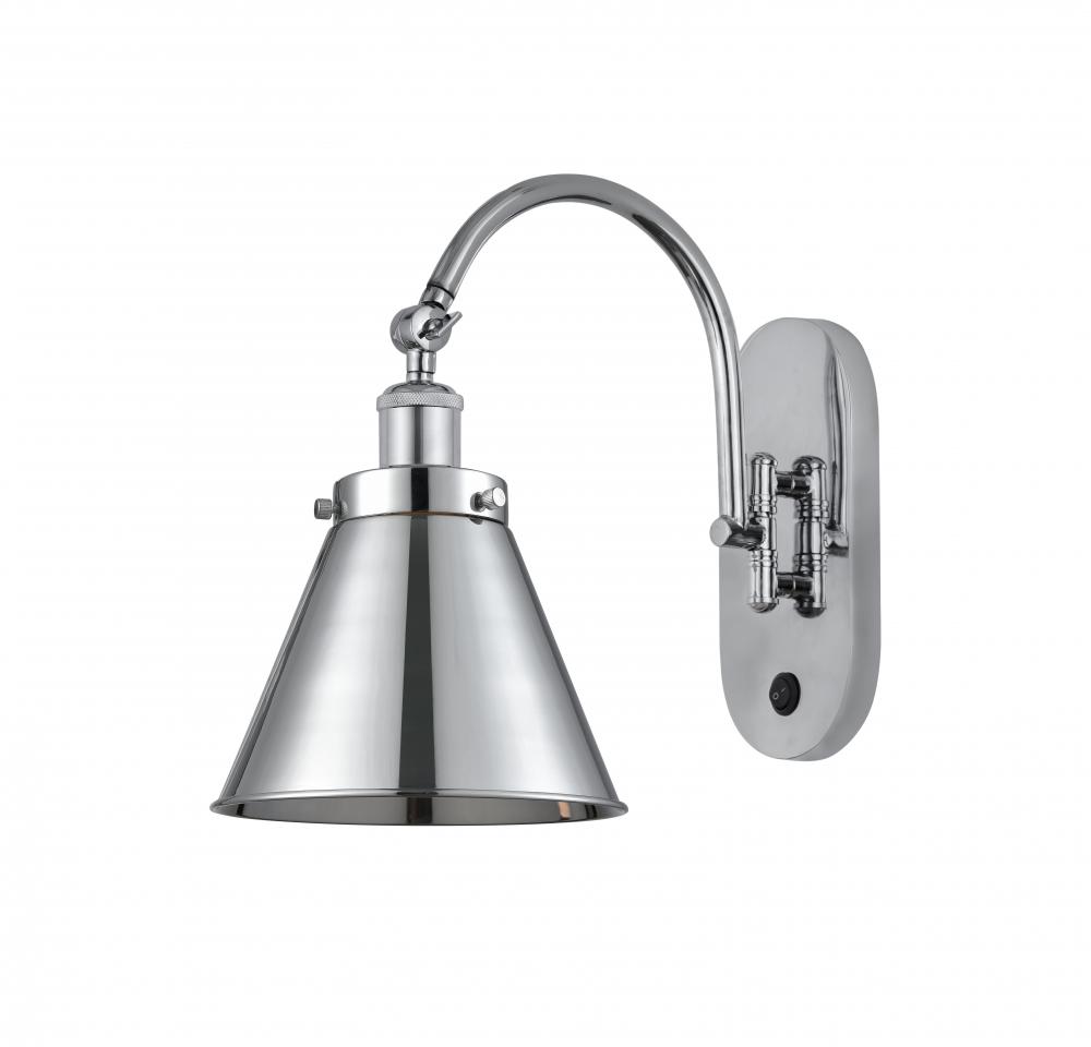 Appalachian - 1 Light - 8 inch - Polished Chrome - Adjustable Swing Arm