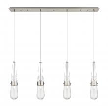 Innovations Lighting 124-452-1P-SN-G452-4SDY - Milan - 4 Light - 48 inch - Brushed Satin Nickel - Linear Pendant