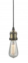 Innovations Lighting 199-BAB - Bare Bulb - 1 Light - 2 inch - Black Antique Brass - Cord hung - Cord Set