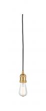 Innovations Lighting 199-SG - Bare Bulb - 1 Light - 2 inch - Satin Gold - Cord hung - Cord Set