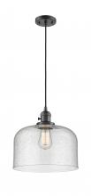Innovations Lighting 201CSW-OB-G74-L - Bell - 1 Light - 12 inch - Oil Rubbed Bronze - Cord hung - Mini Pendant