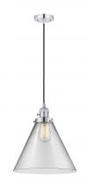 Innovations Lighting 201CSW-PC-G42-L - Cone - 1 Light - 12 inch - Polished Chrome - Cord hung - Mini Pendant