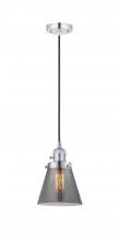 Innovations Lighting 201CSW-PC-G63 - Cone - 1 Light - 6 inch - Polished Chrome - Cord hung - Mini Pendant