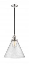 Innovations Lighting 201CSW-PN-G44-L - Cone - 1 Light - 12 inch - Polished Nickel - Cord hung - Mini Pendant