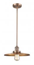 Innovations Lighting 201S-AC-MFR-AC-12 - Appalachian - 1 Light - 12 inch - Antique Copper - Stem Hung - Mini Pendant