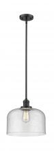 Innovations Lighting 201S-OB-G74-L - Bell - 1 Light - 12 inch - Oil Rubbed Bronze - Stem Hung - Mini Pendant