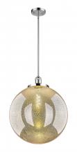 Innovations Lighting 201S-PC-G208-18 - Beacon - 1 Light - 18 inch - Polished Chrome - Stem Hung - Pendant
