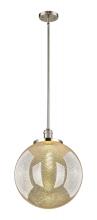 Innovations Lighting 201S-PN-G208-16 - Beacon - 1 Light - 16 inch - Polished Nickel - Stem Hung - Pendant