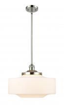 Innovations Lighting 201S-PN-G691-16 - Bridgeton - 1 Light - 16 inch - Polished Nickel - Stem Hung - Mini Pendant