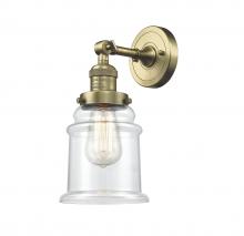 Innovations Lighting 203-AB-G182 - Canton - 1 Light - 7 inch - Antique Brass - Sconce