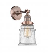 Innovations Lighting 203-AC-G184 - Canton - 1 Light - 7 inch - Antique Copper - Sconce